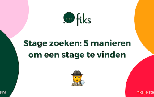 stage zoeken